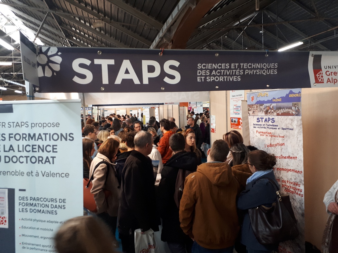 Stand STAPS au forum Post Bac 2020