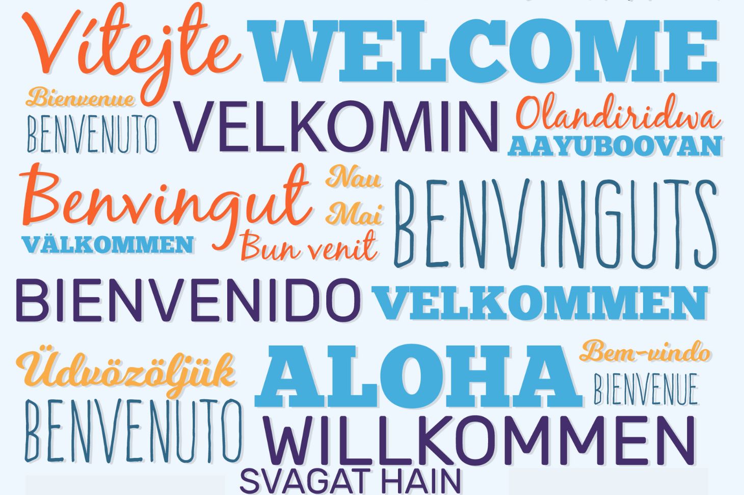 Bienvenue en langues étrangères
