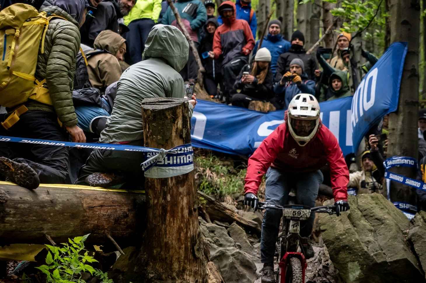 Louison en pleine course