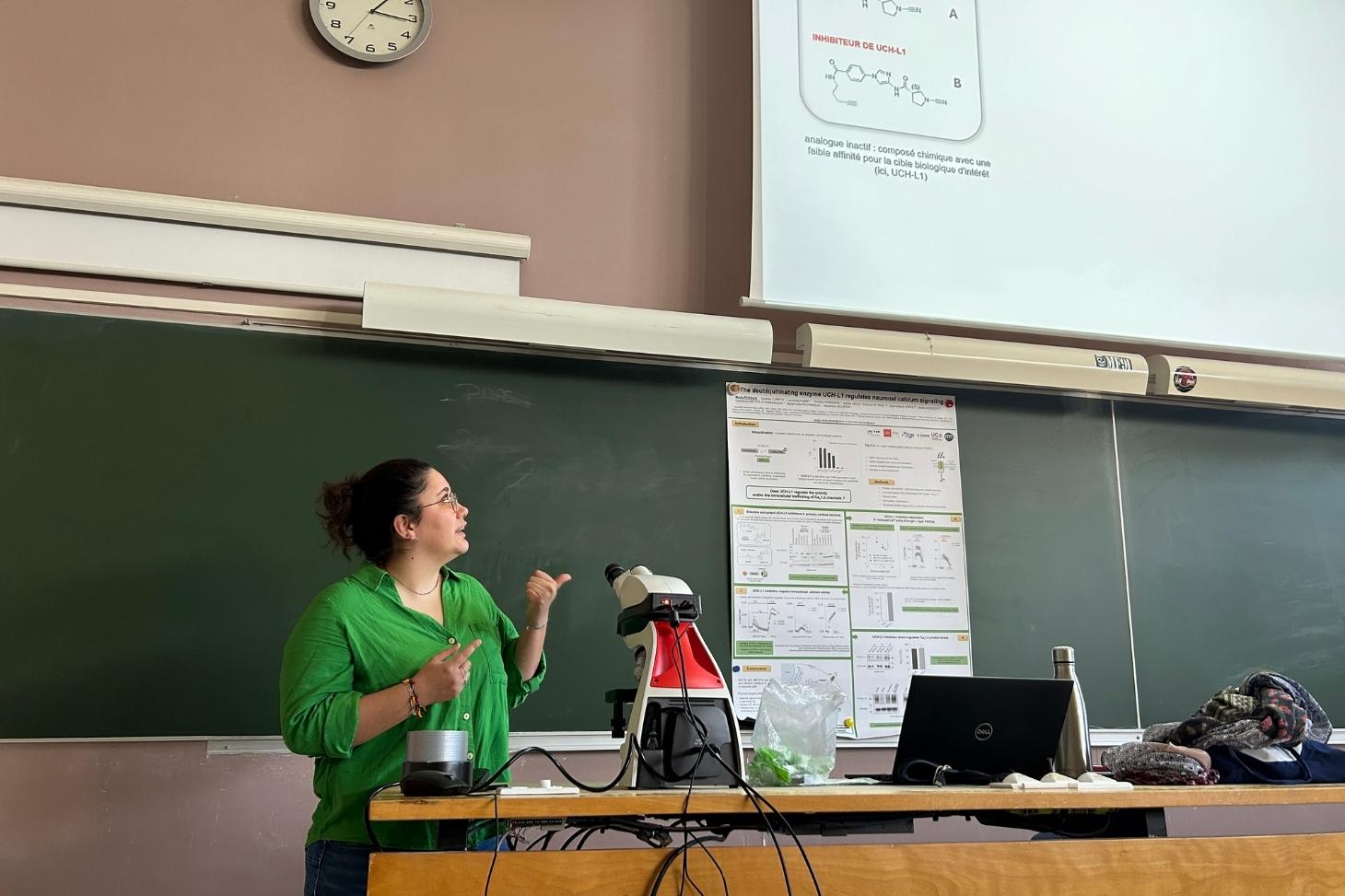 Marie Perrier en conférence