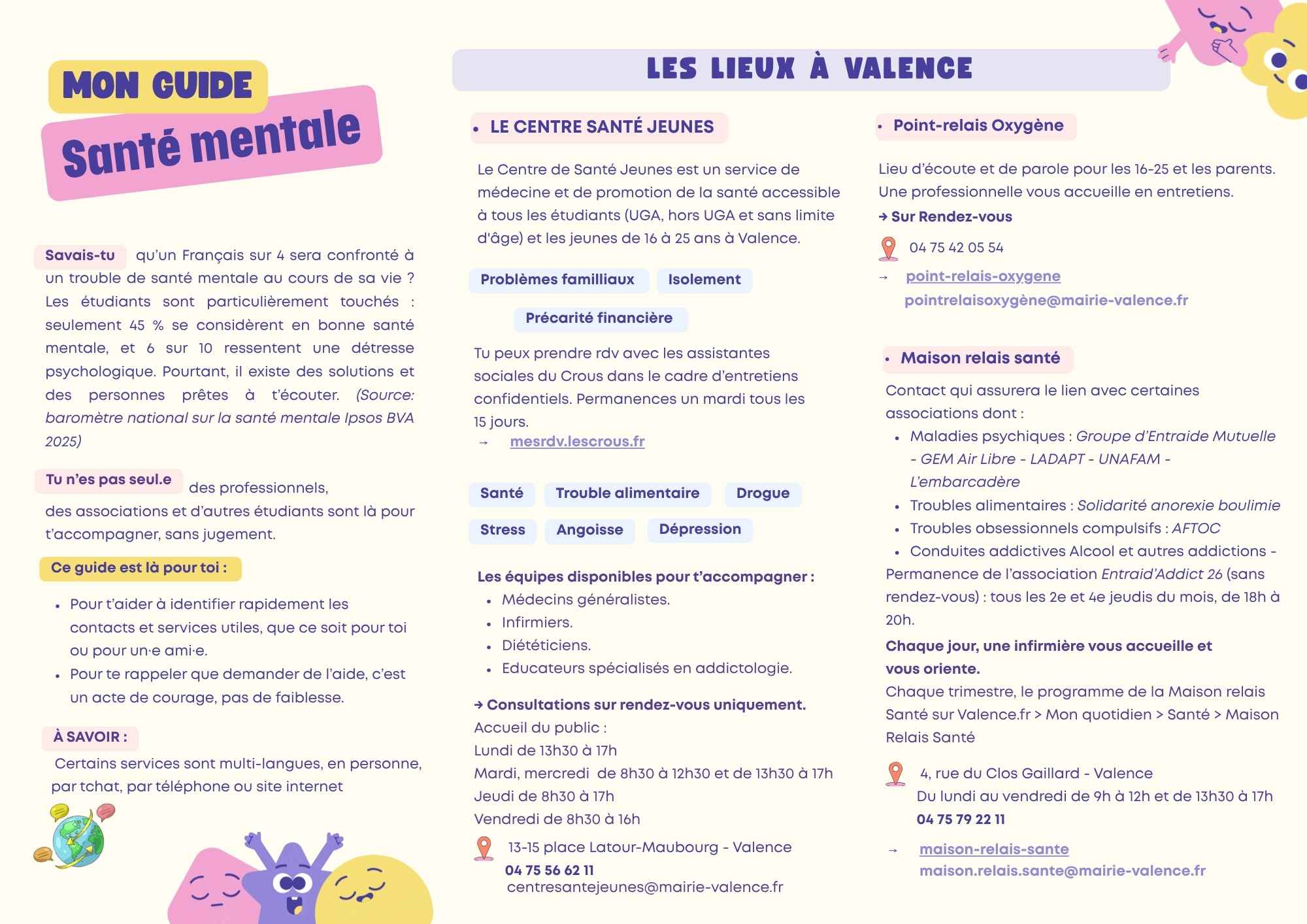 Guide santé mentale