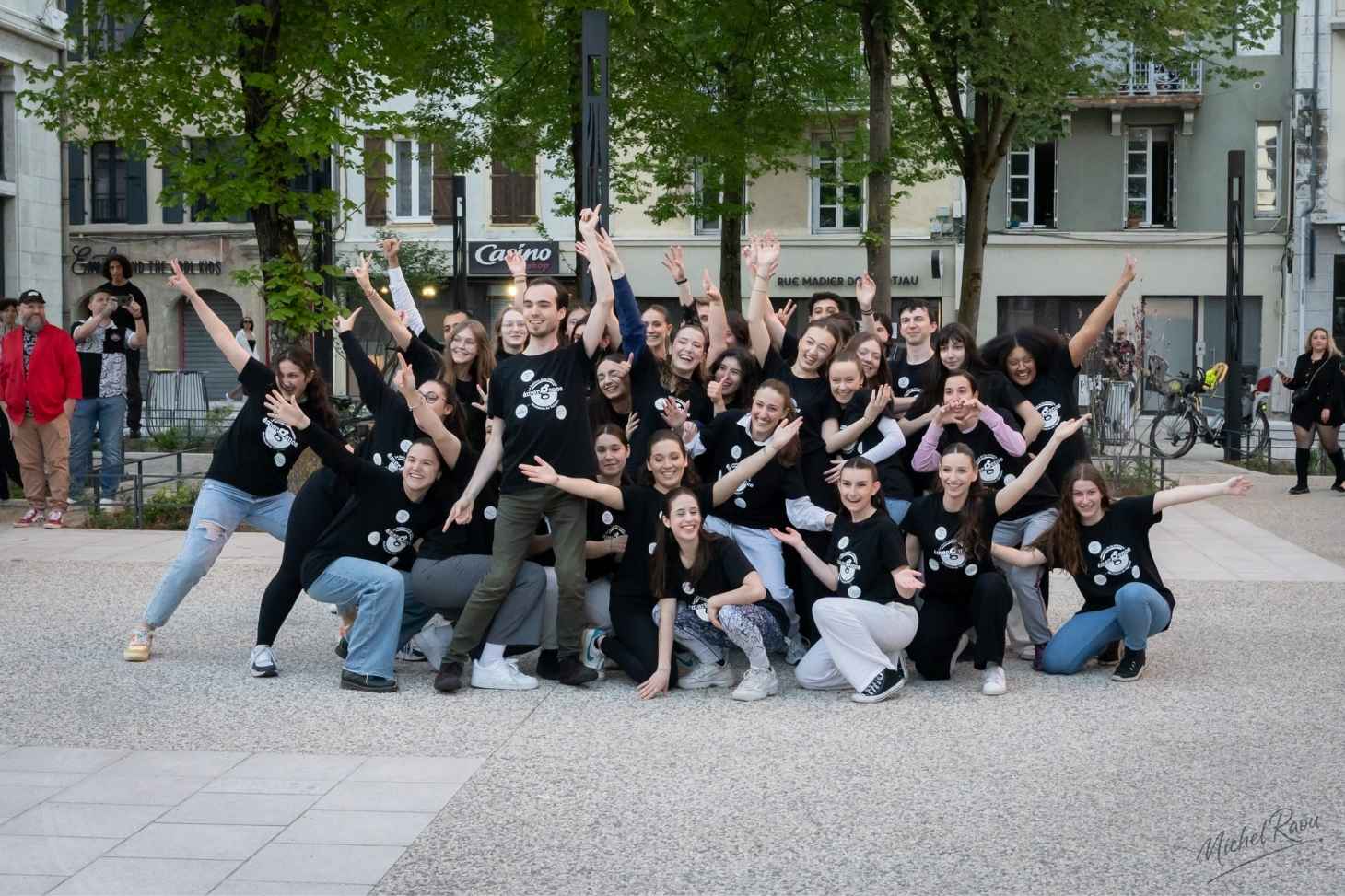 Photo de groupe flashmob