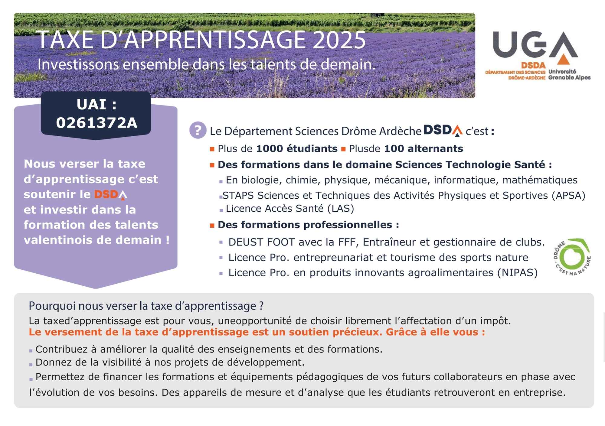 visuel taxe apprentissage