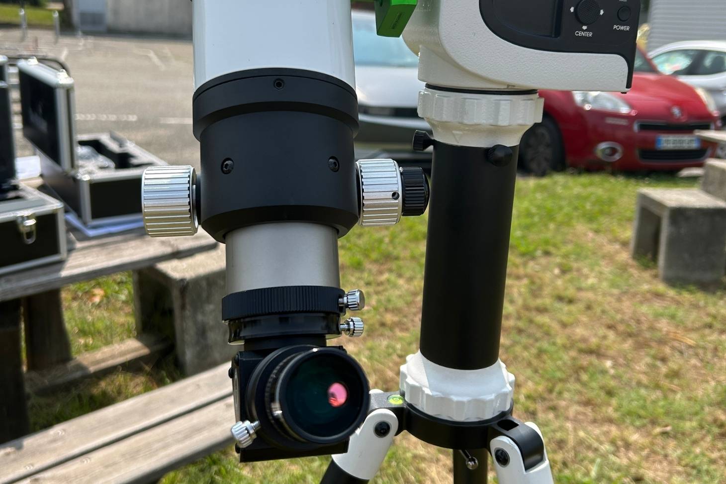 Zoom sur le téléscope solaire